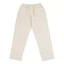 Pantalones Casuales De Lino Para Hombre, Color Liso, Transpi