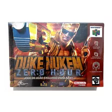 Jogo Duke Nukem Zero Hour Lacrado De Fábrica Nintendo 64.