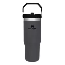 Vaso Térmico Stanley De 900ml C/manija, Pico Rebatible Gris.