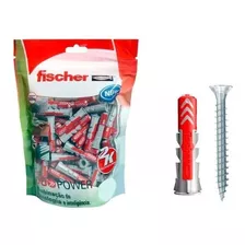 Bucha De Nylon Duopower 6mm Fischer C Aba E Parafuso 100pçs