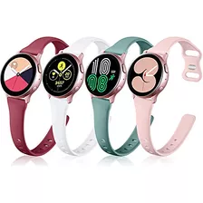 Extensibles De Silicona Multicolor Para Galaxy Watch 4pzs