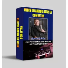 Midis Do Amado Batista Para Teclado - Envio Grátis