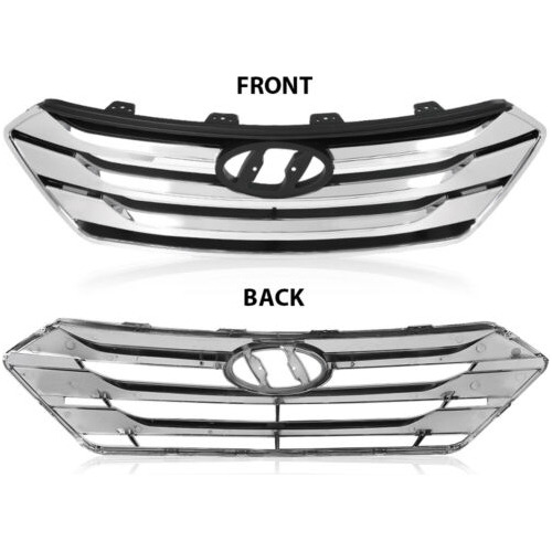 Front Bumper Upper Grille Fit For Hyundai Santa Fe Sport Oad Foto 3