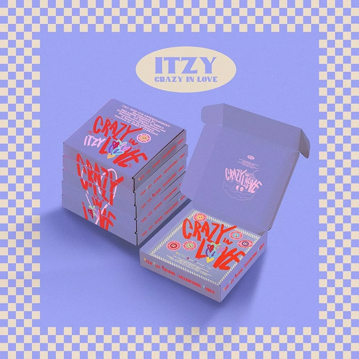 Itzy Crazy In Love Cd + Libro Nuevo Importado