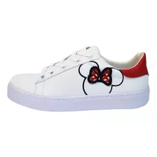 Tenis Zapato Juvenil Mujer D Mimi Mouse T. 23, 24, 25 Y 26