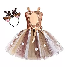 Henzworld Disfraz De Reno Para Niñas Princesa Tutu Vestido D