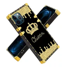 Funda Para 12 Pro Max 6 7 Inch 2020 Gold Queen Luxury...