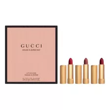 Gucci 3 Mini Labiales Viaje Colección Mate 3,5g 25,208,509