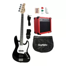 Smithfire Jbs404pack Blk Paquete Bajo Eléctrico Amplificador