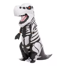 Spooktacular Creations Disfraz Inflable De Esqueleto De Dino