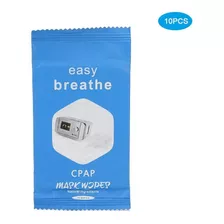 10 Pcs Máscara De Algodão Toalhetes Molhados Cpap Limpeza De