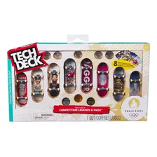 Pack Lendas Da Competição Com 8 Skates De Dedo - Tech Deck