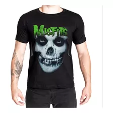 Camiseta Misfits Skull - Original Oficina Rock