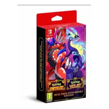 Pokemon Scarlet Violet Dual Pack Com Steelbook Exclusivo