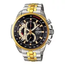 Relógio Masculino Casio Edifice Ef-558d-1avudf Dourado Preto