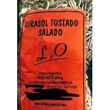 Girasol Tostado Salado La Orquidea 30 Paquetes De 200g C/u