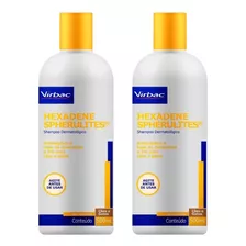 Shampoo Hexadene Spherulites 500ml - Virbac - 2 Unidades