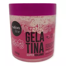Salon Line Gelatina Volumen Cury Girl Definicion 550ml Rosa