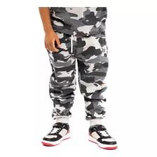 Pantalon Jogger Infantil Spitfire 360 Camuflaje Gris