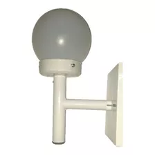 Luminária Arandela Para 1 Globo De Parede Ar 30/10 E27 Cor Branco