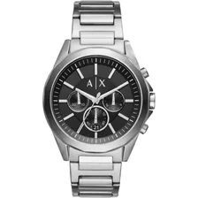 Reloj Hombre Armani Exchange Drexler Chrono De Acero