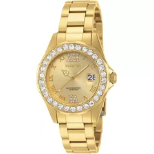 Relógio Feminino Invicta Pro Diver Lady 15252 Com Cristais