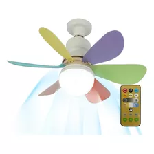 Ventilador De Techo Para El Hogar Con Luz E27