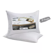 Kit 2 Travesseiro Ideal Para Quem Dorme De Lado Antialérgico