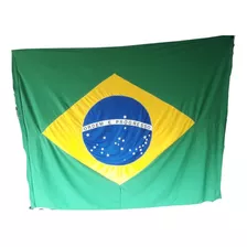 Bandeira Grande Do Brasil Medindo 130cm Por 230cm Patriota