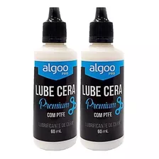 Kit 2 Algoo Lubrificante Lube Cera Premium Profissional 60ml