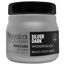 Mascara Matizaror Silver Dark Negro 250ml Novalook