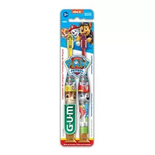 Cepillo De Dientes Infantil Gum Paw Patrol 2 Piezas