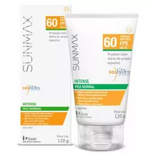 Sunmax Intense Fps 60 - Protetor Solar Facial 120g