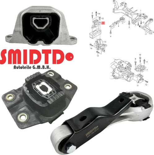 Kit Bieletas Hidraulica Y Soportes Rotulas Vw Up 1.0l 16-19 Foto 5