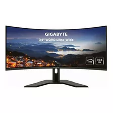 Gigabyte Monitor Gaming Curvo De 34 , Qhd, Ultra Wide;