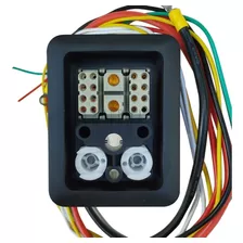 Conector Acople Completo En Equipo Km Original Cableado