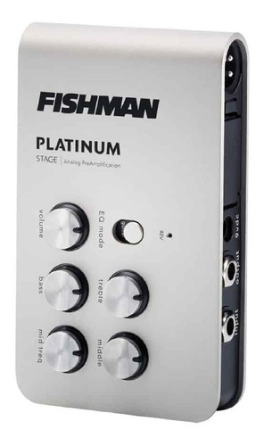 Preamp Análogo Fishman Pro-plt-301 Platinum Stage Eq/di