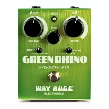 Pedal Overdrive Guitarra Way Huge Whe202 Green Rhino 