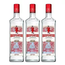 Gin Beefeater London Dry 750 Ml X 3 Unidades Pack