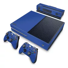 Skin Para Xbox One Fat Adesivo - Azul Escuro