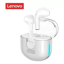 Audifonos Inalambricos Lenovo Lp12 Negro/blanco