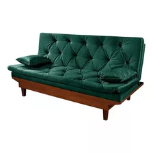 Sofa Cama Caribe Base Em Madeira Essencial Estofados