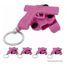 Kit 5 Chaveiros Holster Bélica - Rosa