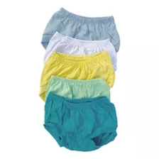 Pacote Com 6 Shorts Tapa Fralda Para Bebês (p, M E G)