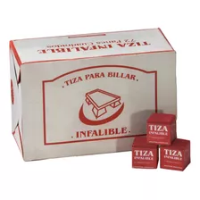 Tiza Infalible Roja X6 Unidades