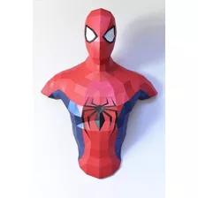 Papercraft Hombre Araña Busto 3d 