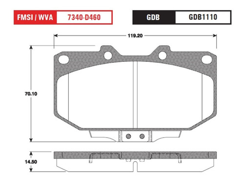 Balatas Trw Delanteras Nissan 300zx 1994 A 1996 Izq Der Foto 2