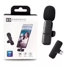 Microfone Lapela S/ Fio Type C Para Smartphones K9