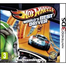 3ds Hotwheels - Worlds Best Driver Novo Lacrado