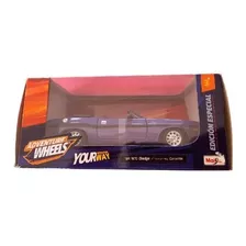 Auto Diecast Dodge Challenger R/t 1970 Convertible Esc. 1:24